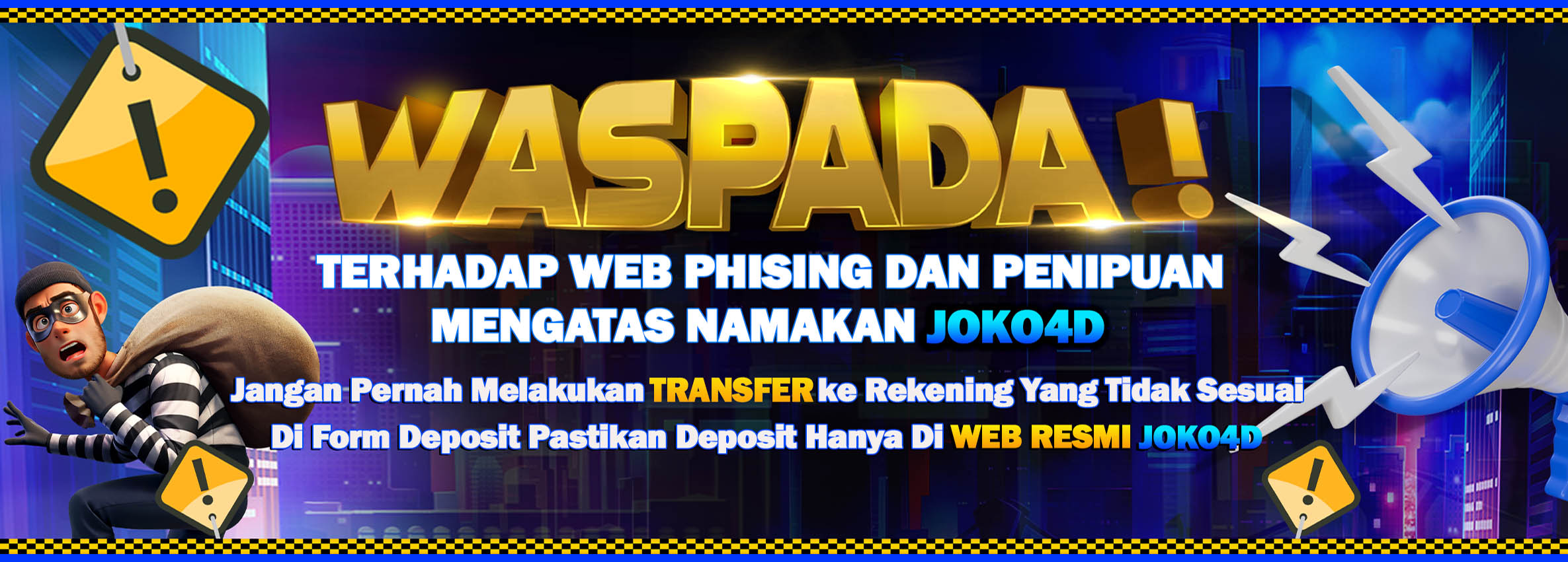 WASPADA WEB PHISING JOKO4D